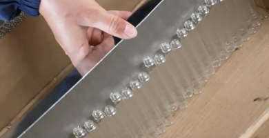 Essential oil bottles production 1